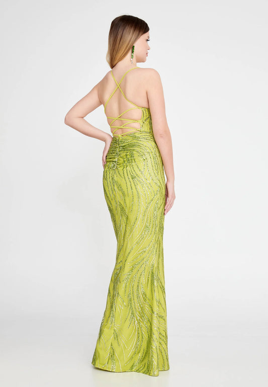 Sleeveless Maxi Tulle Mermaid Regular Evening Dress Unit Price: €22