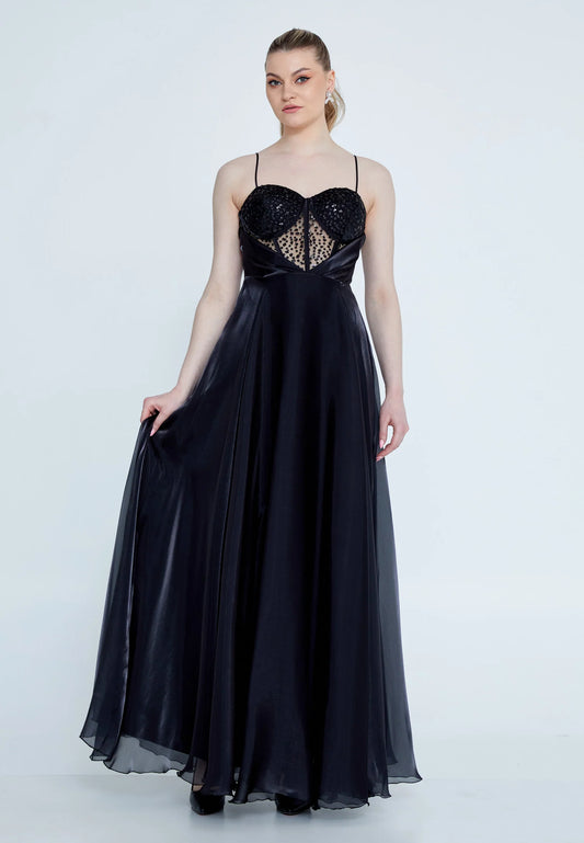 Sleeveless Maxi Polyester Column Regular Wedding Guest Dress Unit Price: €34