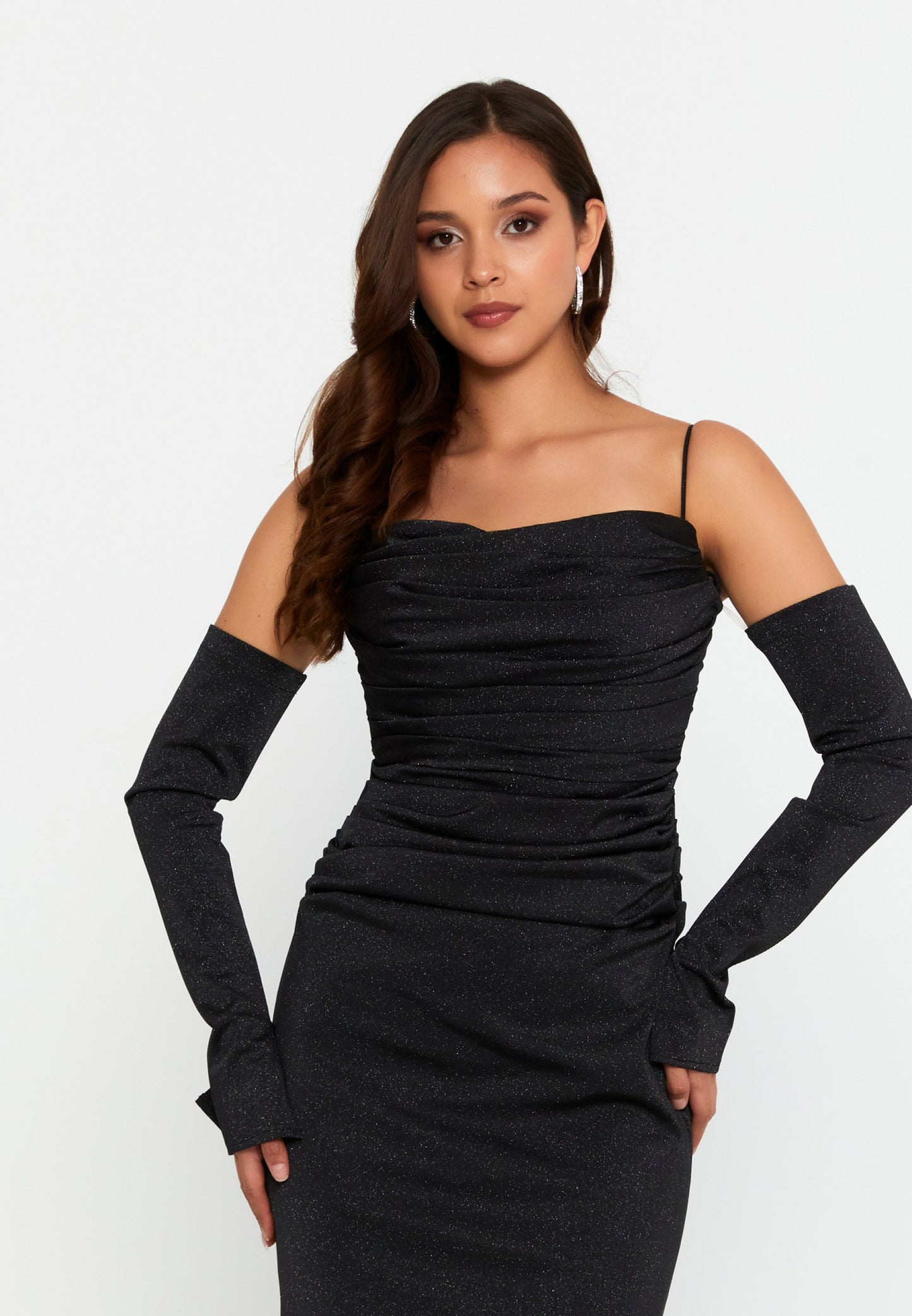 Off Shoulder Maxi Lycra Mermaid Regular Wedding Guest Dress Unit Price: €55