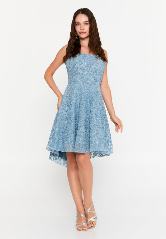 Sleeveless Mini Tulle Column Regular Cocktail Dress Unit Price: €20