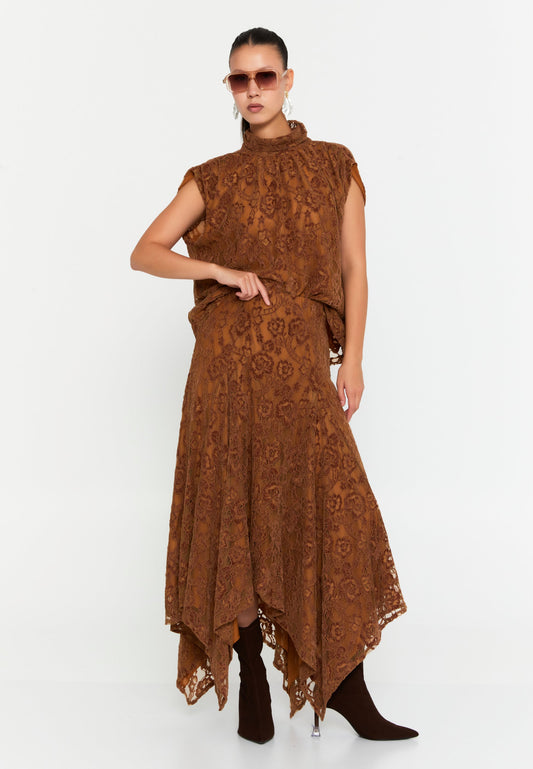 Maxi Lacy Regular Skirt Unit Price: €55