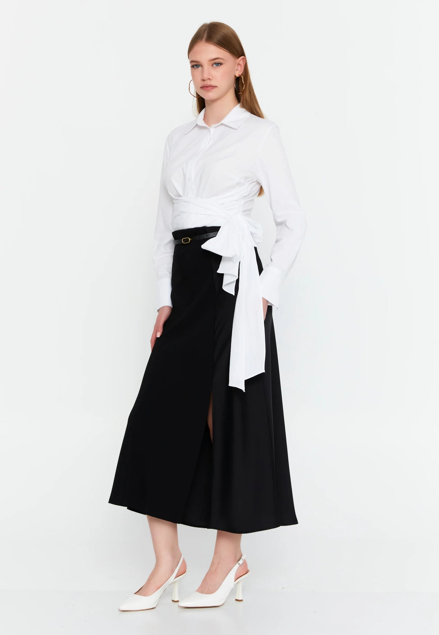 Maxi Solid Color Regular Skirt Unit Price: €26