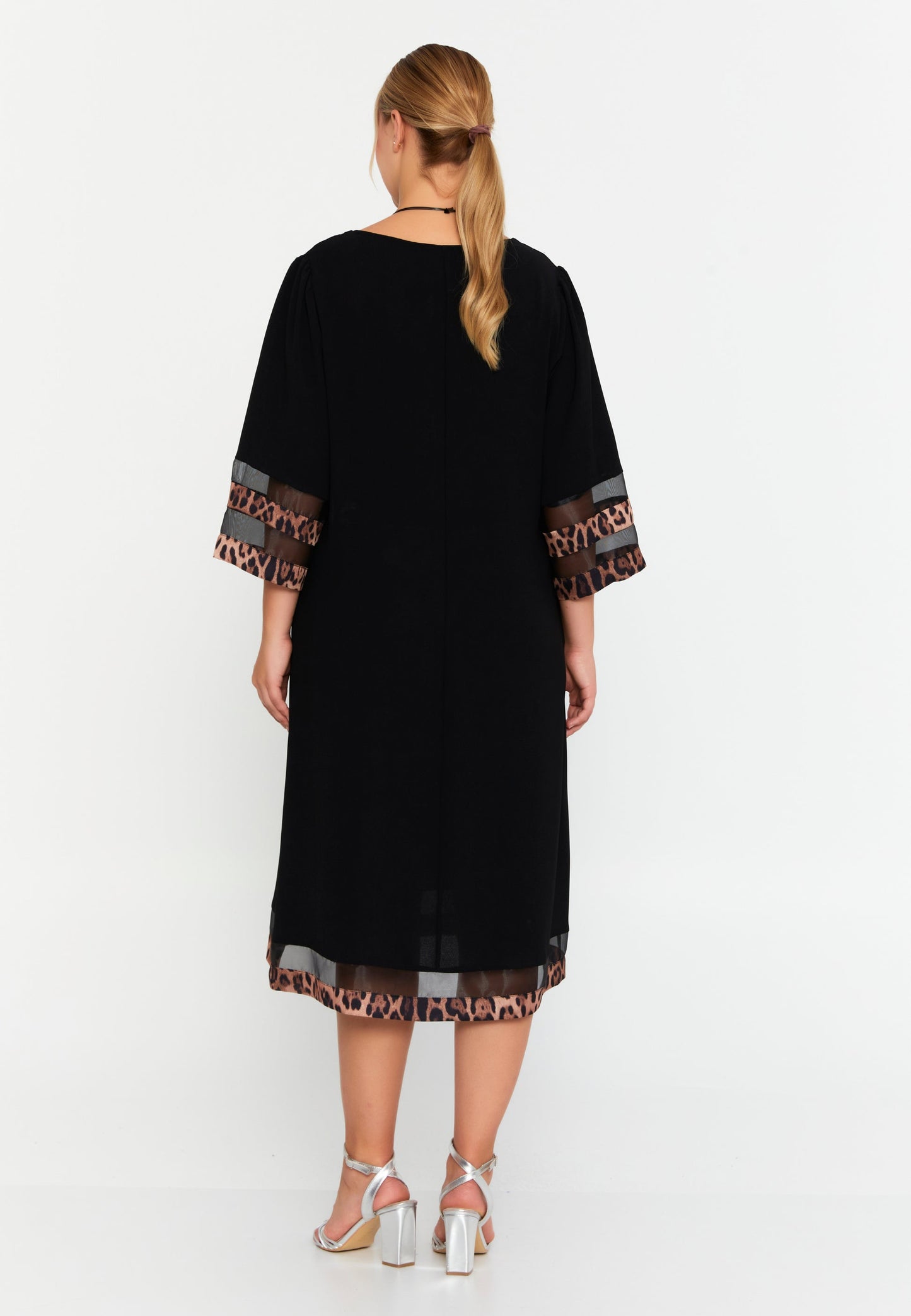 Mid-Length Midi Viscose Column Plus Size Casual Dress Unit Price: €23