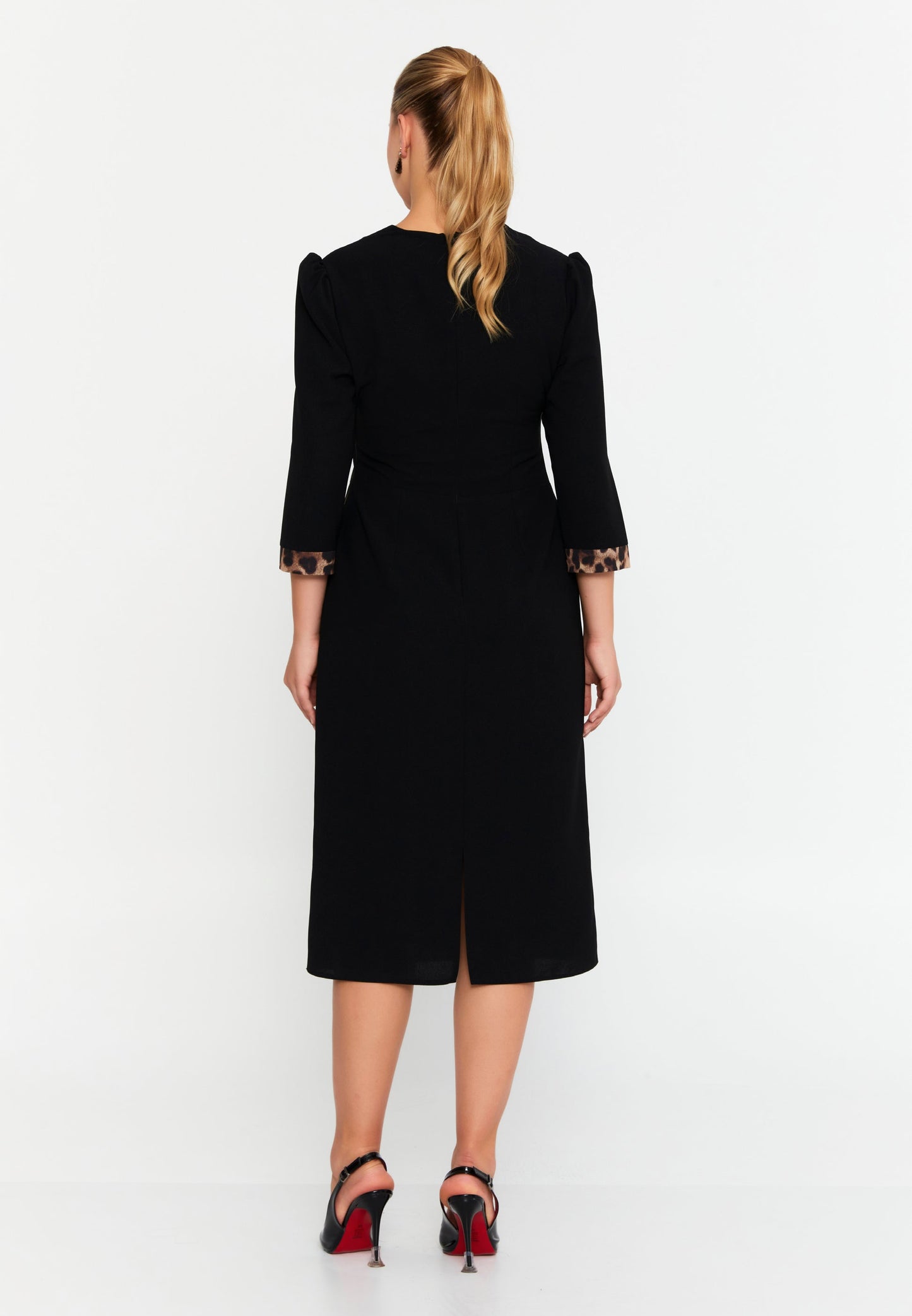 Mid-Length Midi Viscose Column Plus Size Casual Dress Unit Price: €47