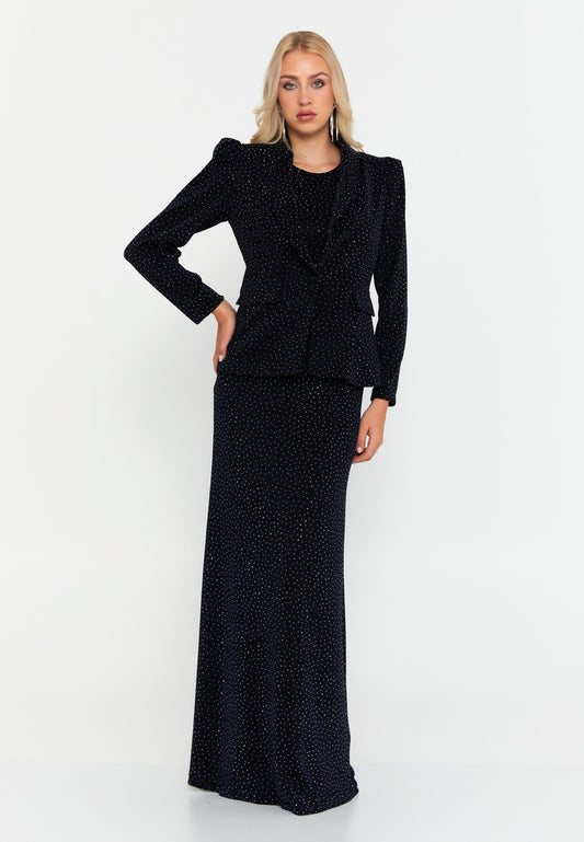 Long Sleeve Lycra Solid Color Regular Two-Piece Outfit Unit Price: €90