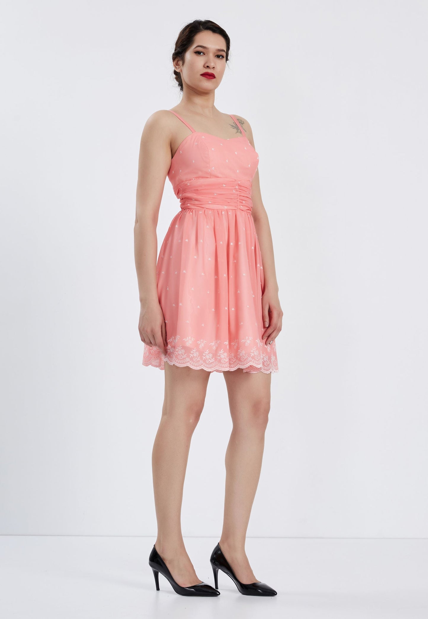 Sleeveless Mini Chiffon Column Regular Casual Dress Unit Price: €24