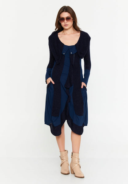 Long Sleeve Midi Lana Wool Column Regular Casual Dress Unit Price: €15