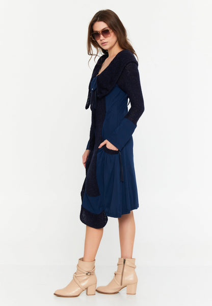 Long Sleeve Midi Lana Wool Column Regular Casual Dress Unit Price: €15