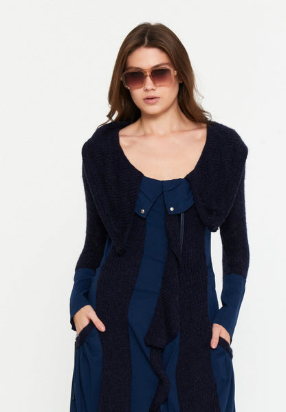 Long Sleeve Midi Lana Wool Column Regular Casual Dress Unit Price: €15