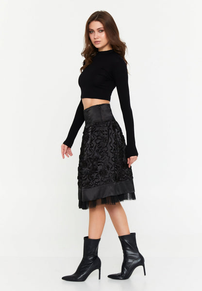 Midi Patterned Regular Skirt Unit Price: €12