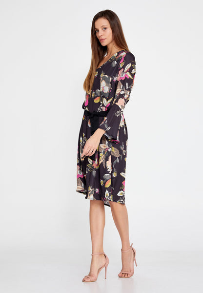 Long Sleeve Mini Satin Column Regular Casual Dress Unit Price: €24