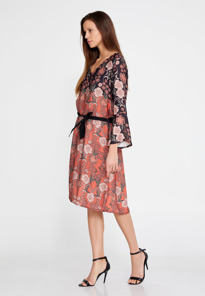 Long Sleeve Mini Satin Column Regular Casual Dress Unit Price: €24