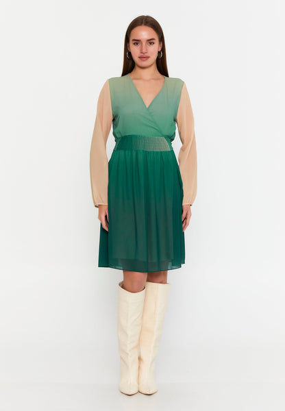 Long Sleeve Mini Chiffon Column Regular Casual Dress Unit Price: €27