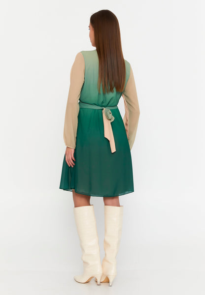 Long Sleeve Mini Chiffon Column Regular Casual Dress Unit Price: €27