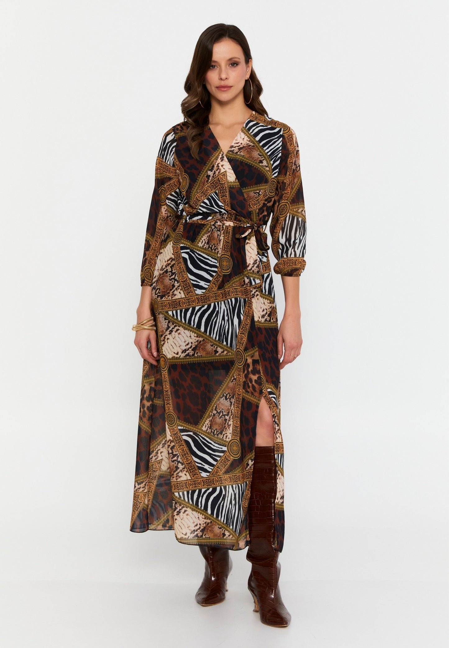 Mid-Length Maxi Chiffon Column Regular Casual Dress Unit Price: €27