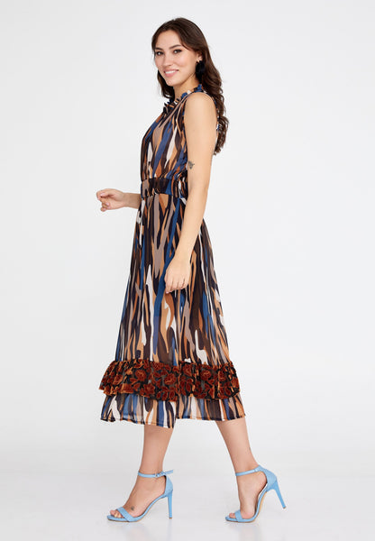 Sleeveless Midi Chiffon Column Regular Casual Dress Unit Price: €27