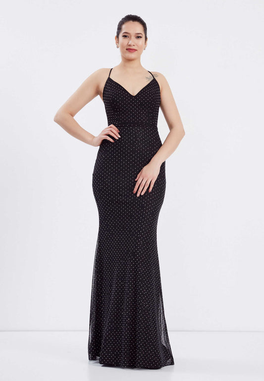 Sleeveless Maxi Chiffon Bodycon Regular Wedding Guest Dress Unit Price: €35