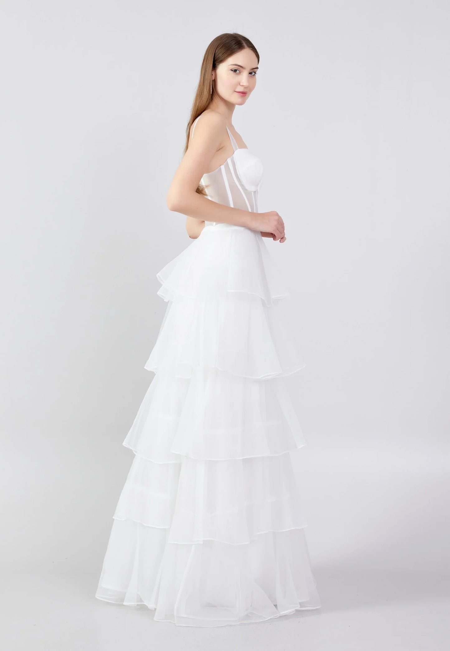 Sleeveless Maxi Tulle A - Line Regular Prom Dress Unit Price: €35