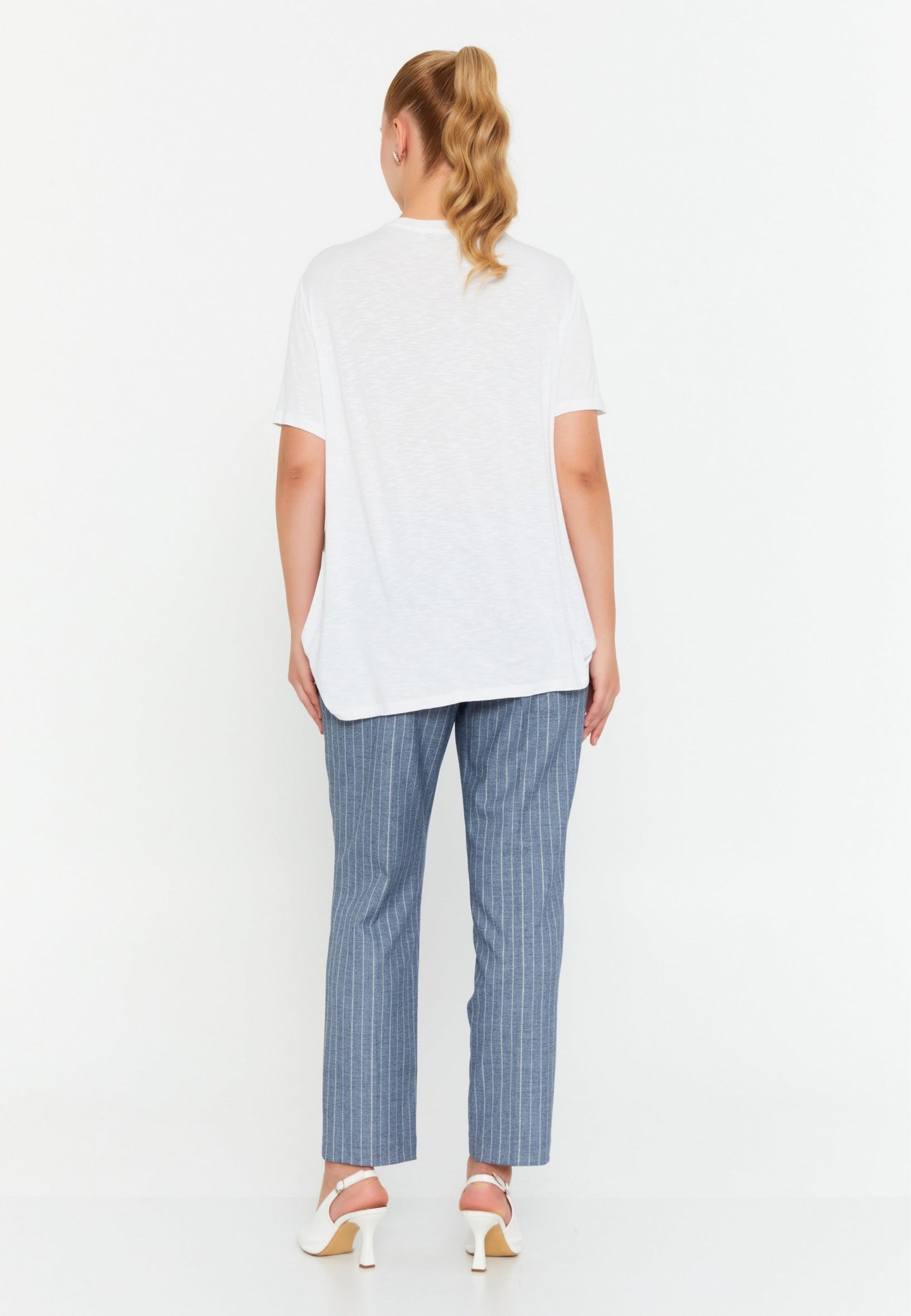 Skinny Fit Plus Size Pants Unit Price: €12