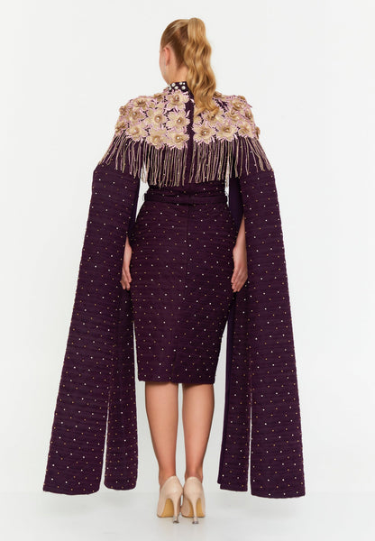 Sleeveless Midi Chiffon Column Plus Size Prom Dress Unit Price: €40