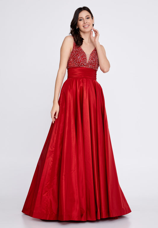 Sleeveless Maxi Polyester A - Line Regular Prom Dress Unit Price: €75