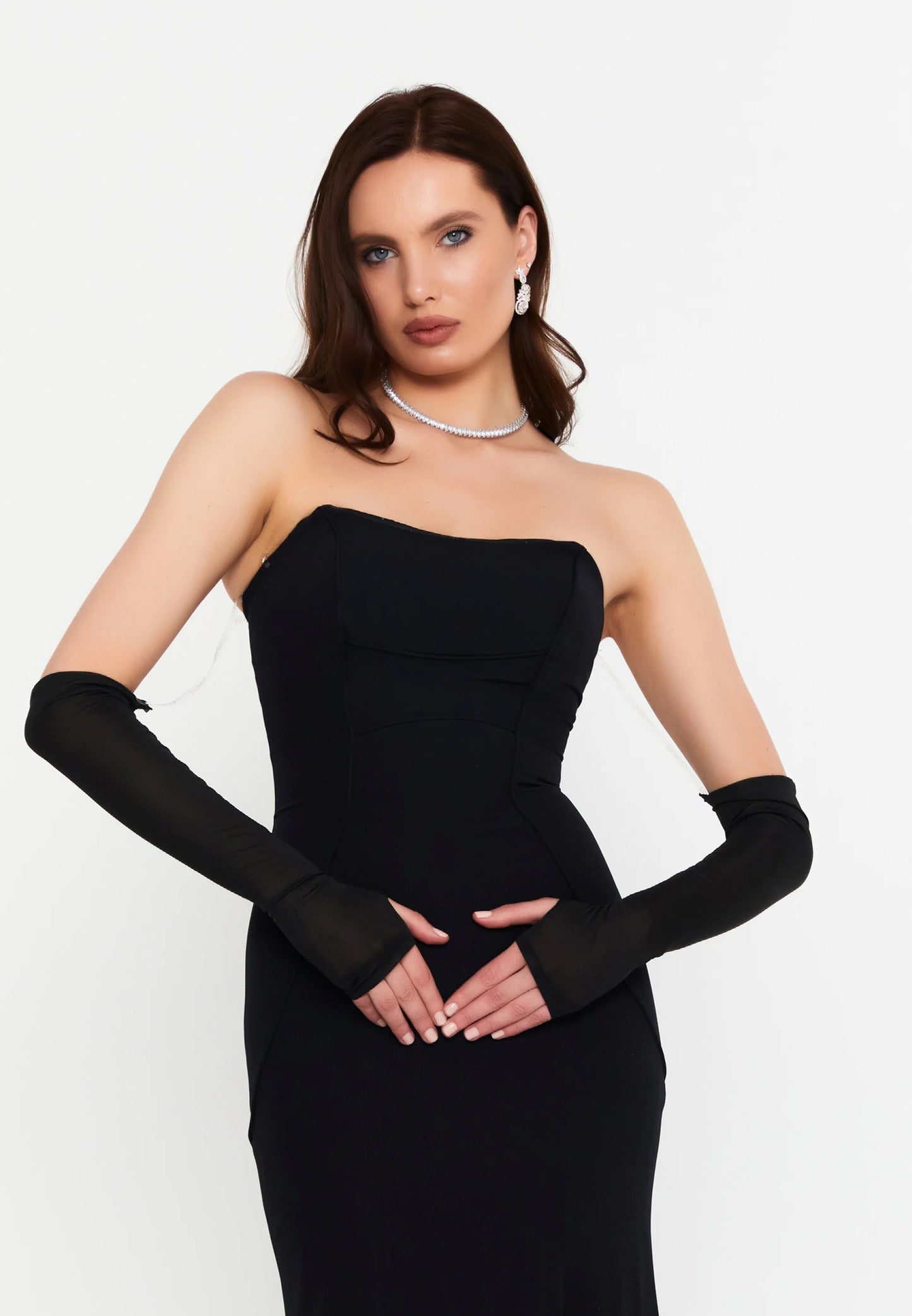 Off Shoulder Maxi Viscose Mermaid Regular Wedding Guest Dress Unit Price: €47