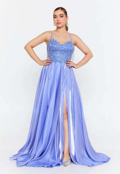 Sleeveless Maxi Polyester A - Line Regular Prom Dress Unit Price: €85