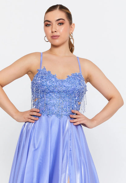 Sleeveless Maxi Polyester A - Line Regular Prom Dress Unit Price: €85