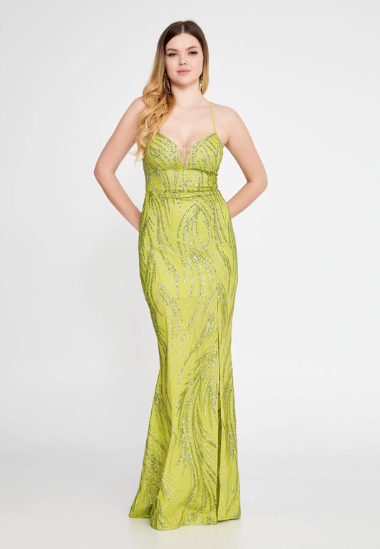 Sleeveless Maxi Tulle Mermaid Regular Evening Dress Unit Price: €22