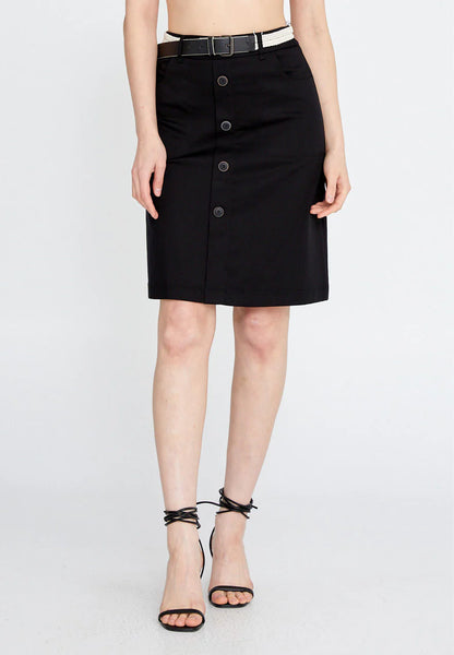 Midi Solid Color Regular Skirt Unit Price: €13