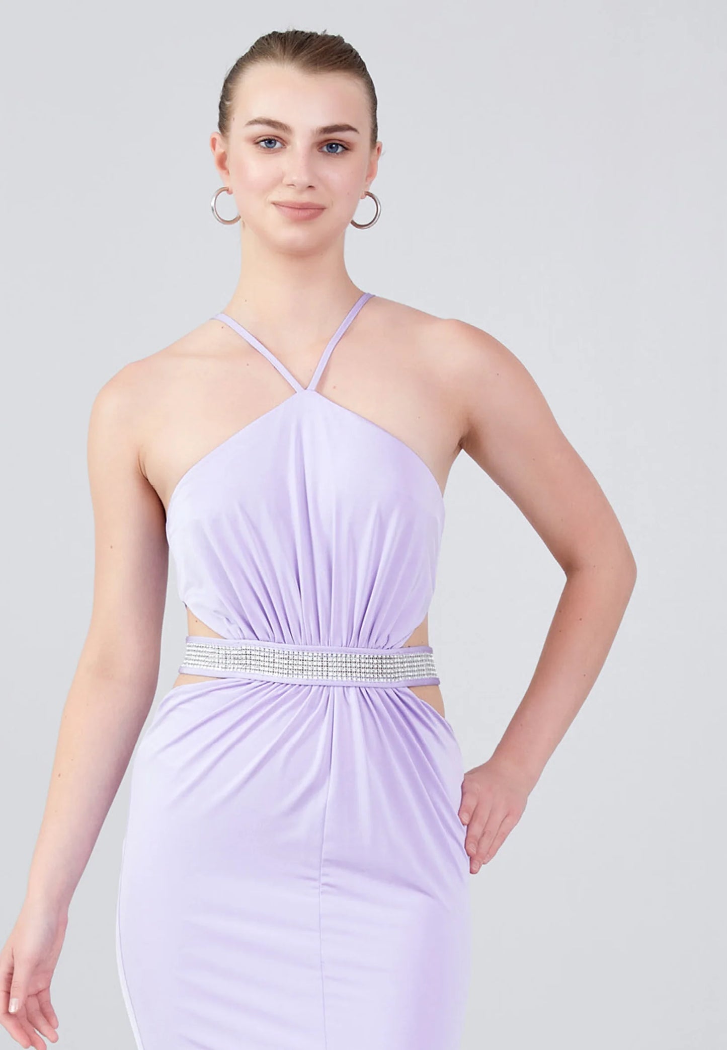 Sleeveless Maxi Lycra Mermaid Regular Evening Dress Unit Price: €25