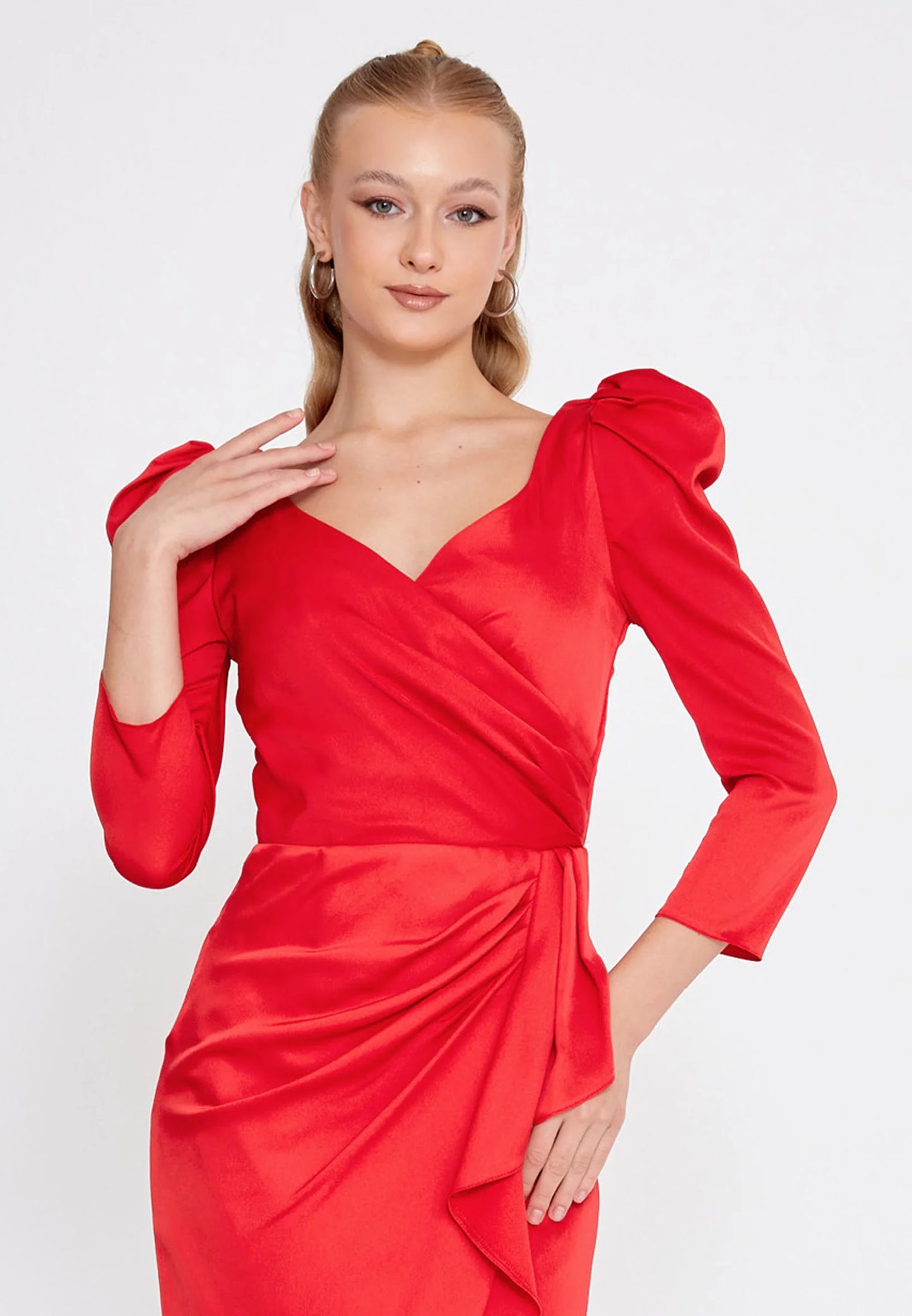 Long Sleeve Mini Viscose Column Regular Evening Dress Unit Price: €28