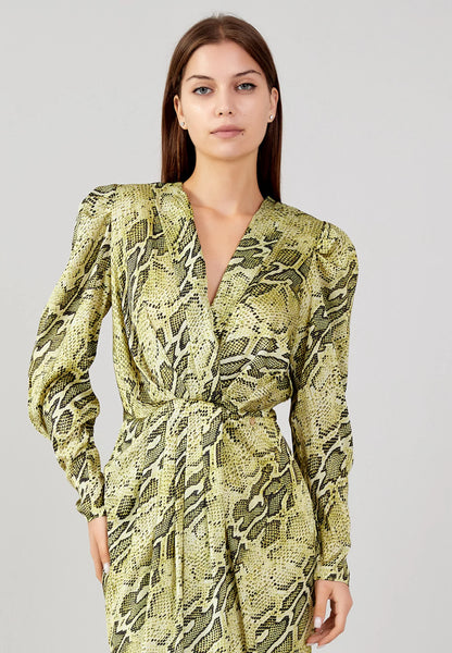 Long Sleeve Mini Satin Column Regular Casual Dress Unit Price: €19