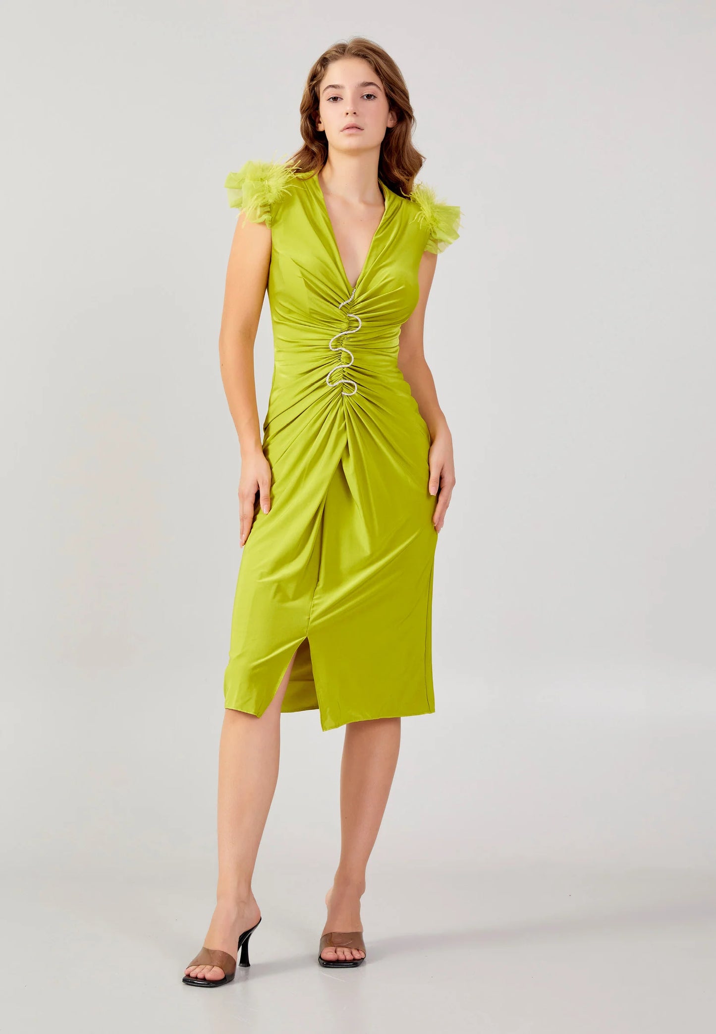 Short Sleeve Midi Lycra Bodycon Regular Evening Dress Unit Price: €36