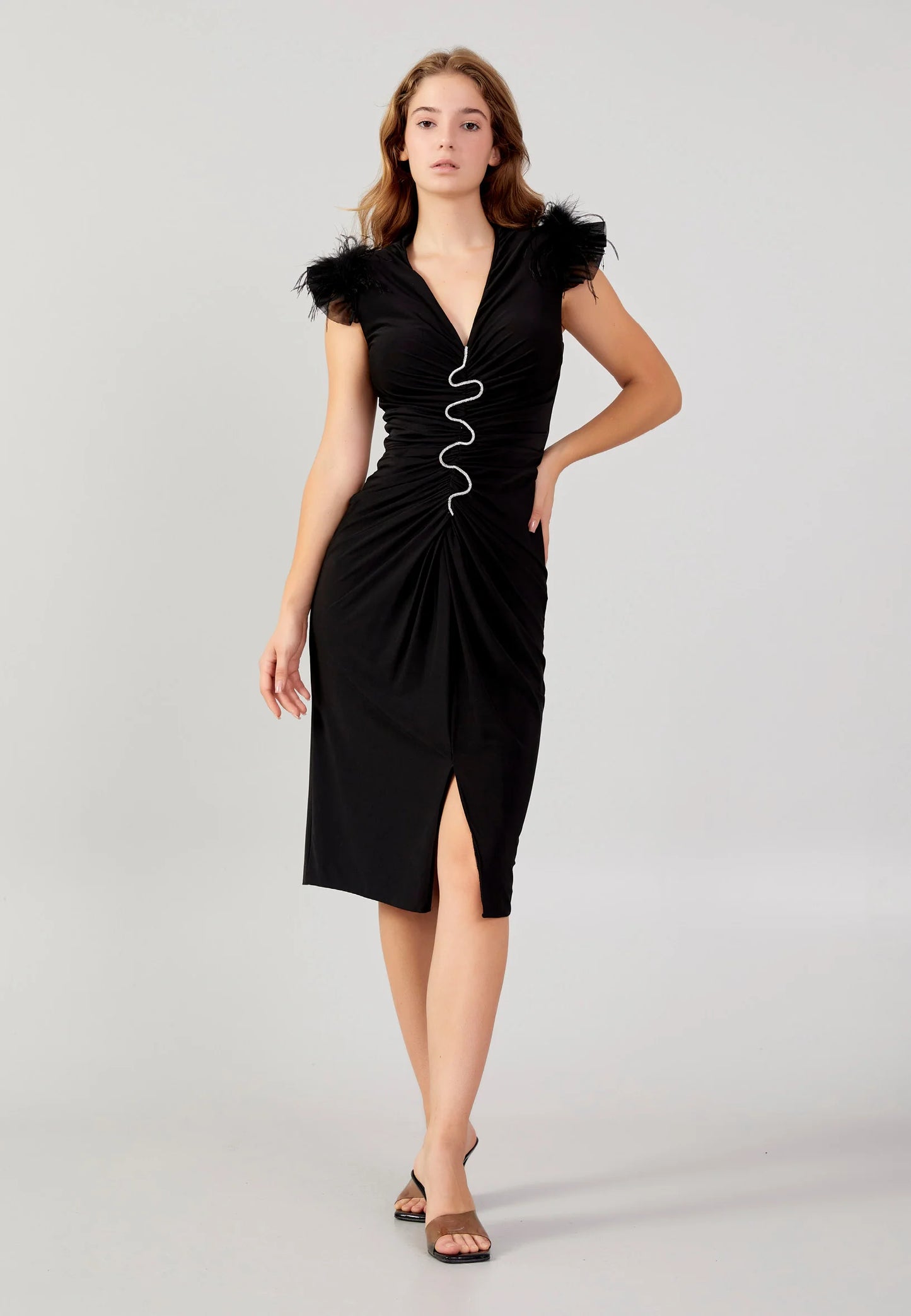 Short Sleeve Midi Lycra Bodycon Regular Evening Dress Unit Price: €36