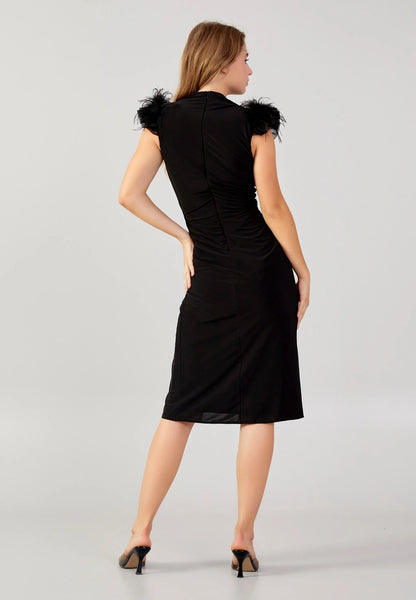 Short Sleeve Midi Lycra Bodycon Regular Evening Dress Unit Price: €36