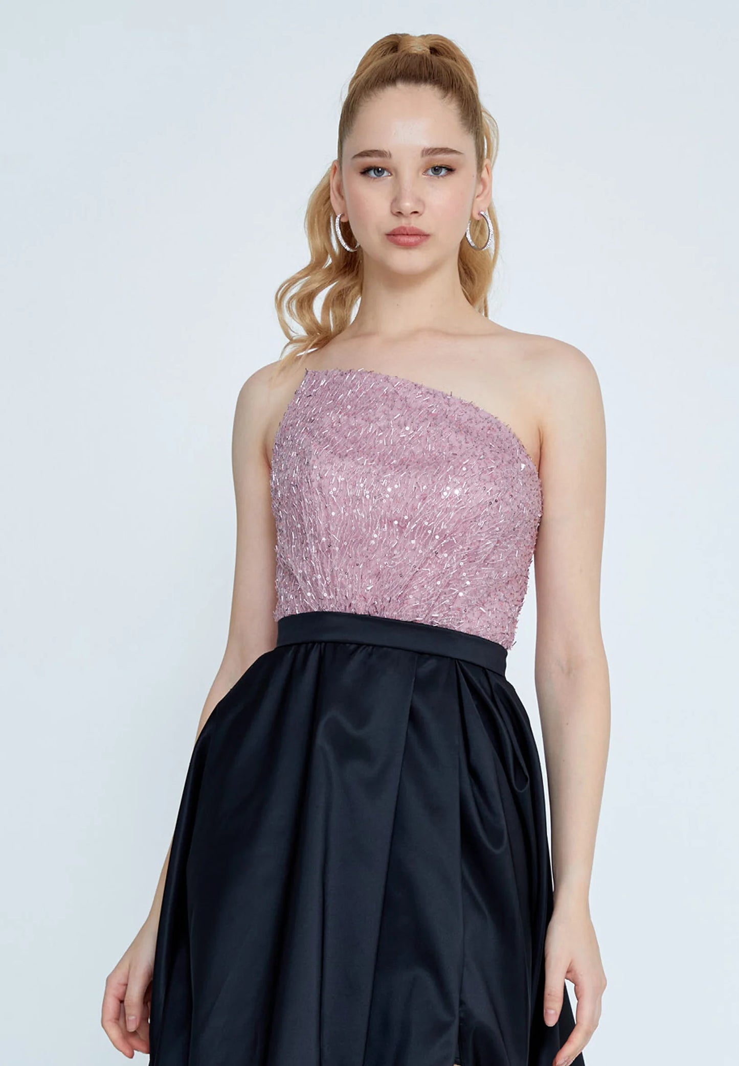 Strapless Maxi Polyester Column Regular Wedding Guest Dress Unit Price: €60