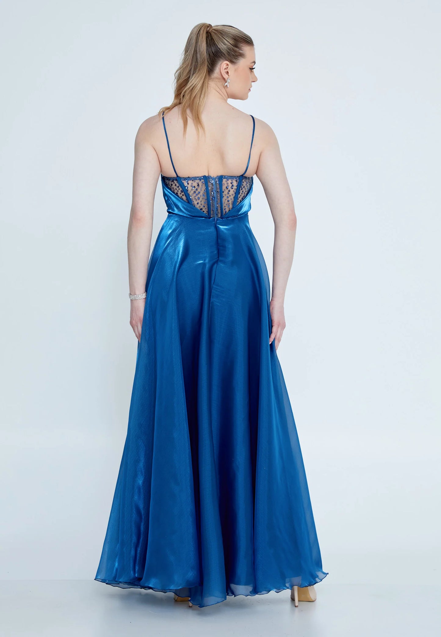 Sleeveless Maxi Polyester Column Regular Wedding Guest Dress Unit Price: €34