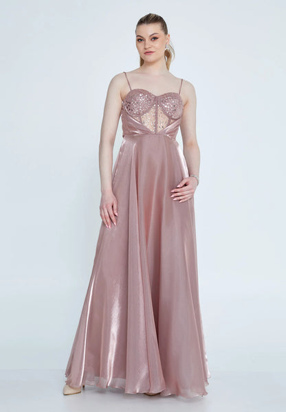 Sleeveless Maxi Polyester Column Regular Wedding Guest Dress Unit Price: €34