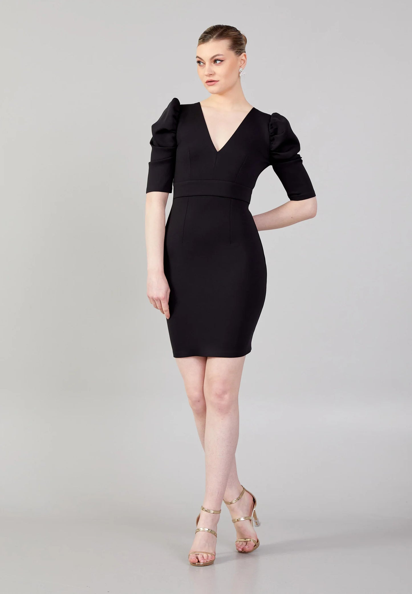 Mid-Length Mini Lycra Column Regular Evening Dress Unit Price: €20
