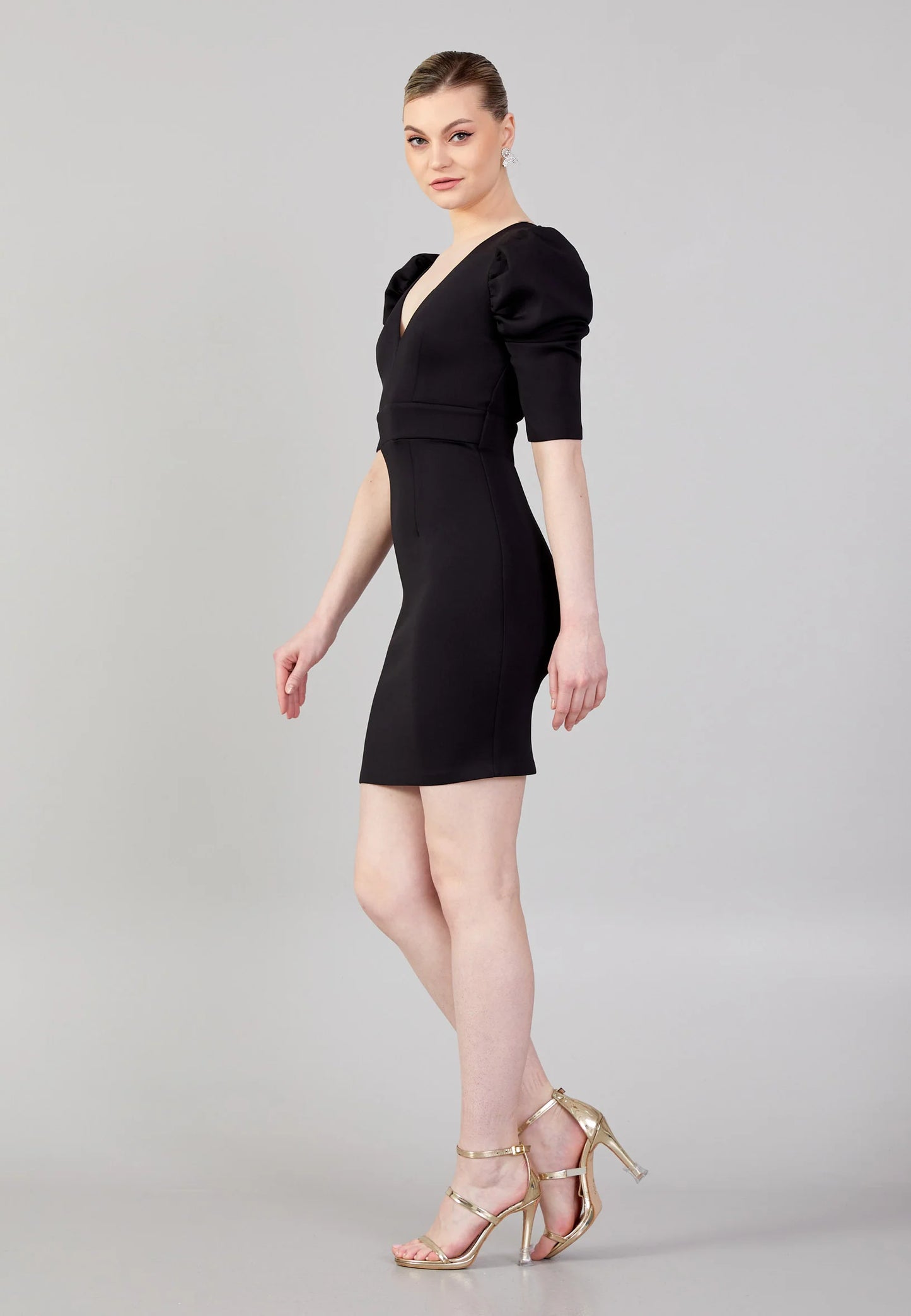 Mid-Length Mini Lycra Column Regular Evening Dress Unit Price: €20