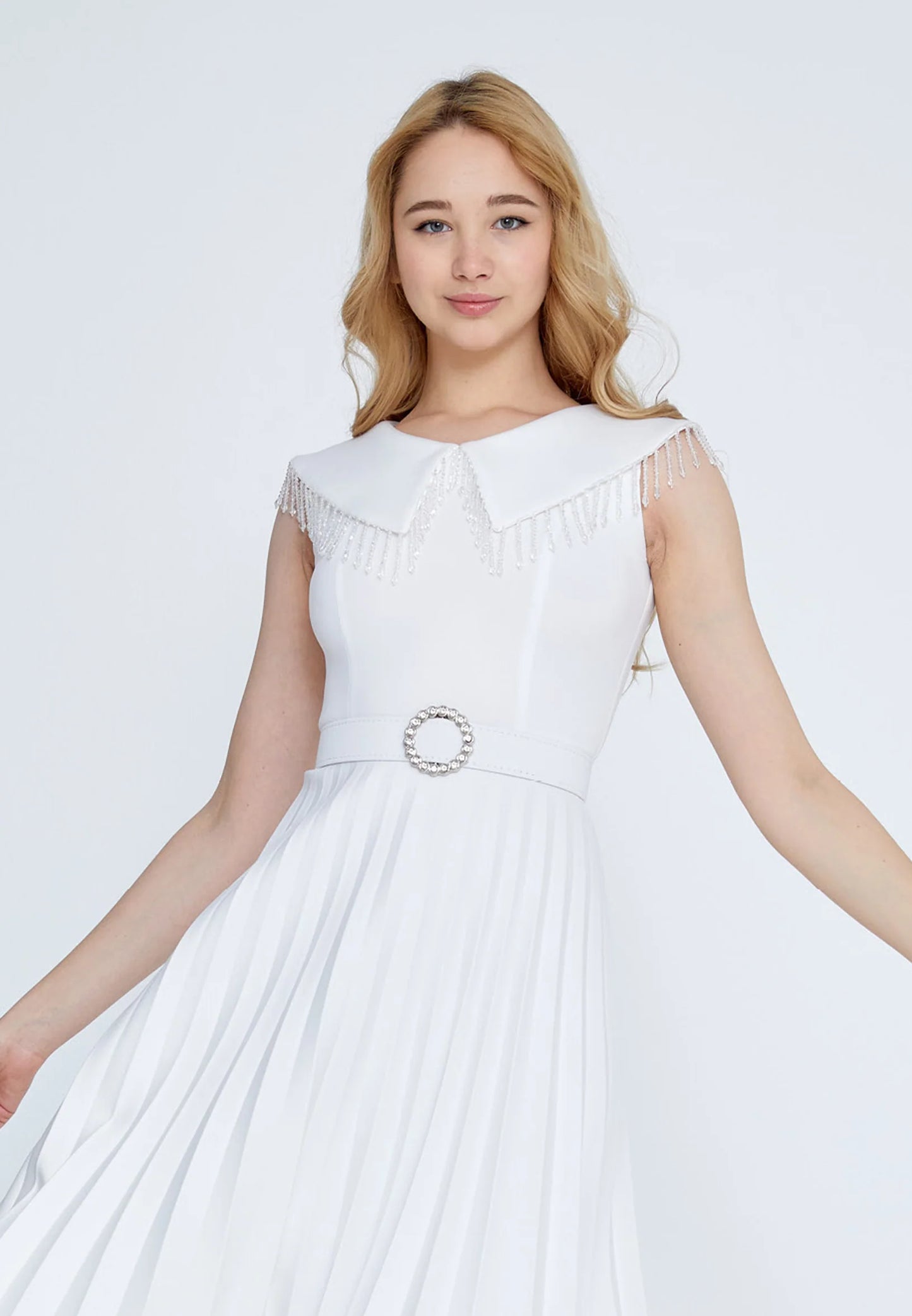 Sleeveless Midi Lycra Column Regular Evening Dress Unit Price: €36