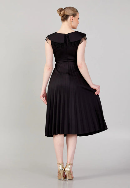 Sleeveless Midi Lycra Column Regular Evening Dress Unit Price: €36