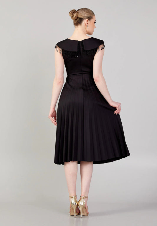 Sleeveless Midi Lycra Column Regular Evening Dress Unit Price: €36