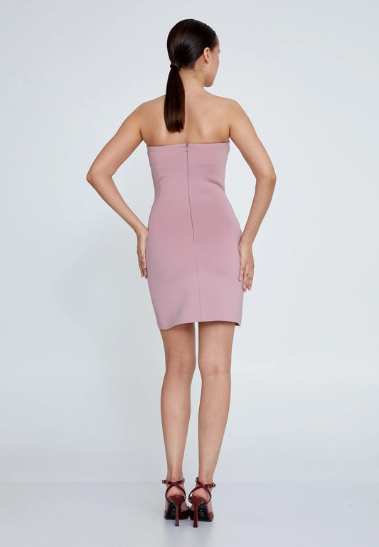 Strapless Mini Crepe Column Regular Evening Dress Unit Price: €34