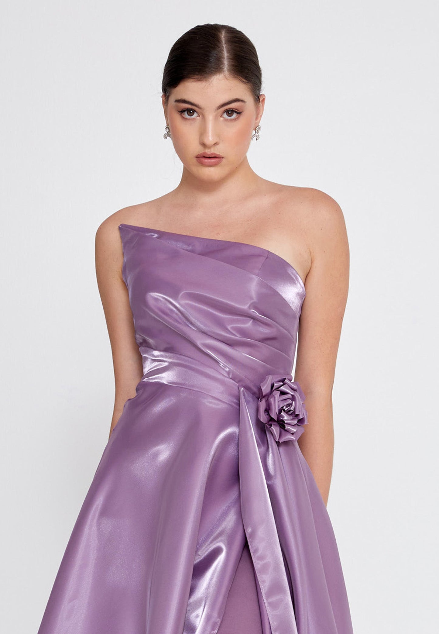 Strapless Maxi Polyester Column Regular Wedding Guest Dress Unit Price: €78