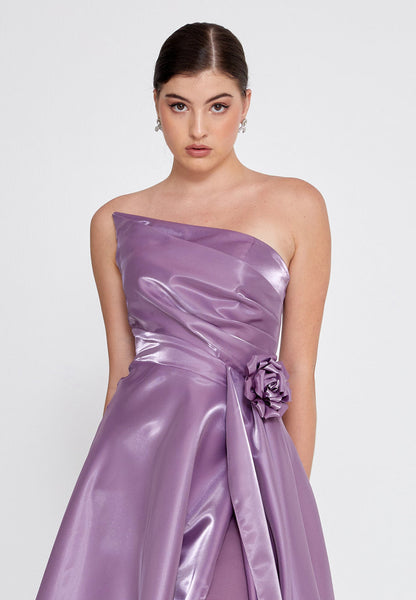 Strapless Maxi Polyester Column Regular Wedding Guest Dress Unit Price: €78