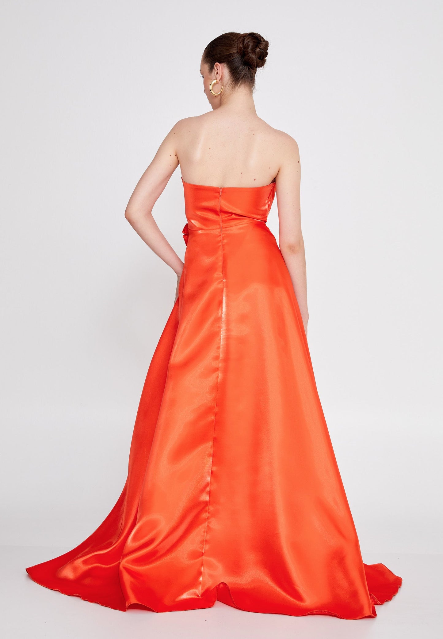 Strapless Maxi Polyester Column Regular Wedding Guest Dress Unit Price: €78
