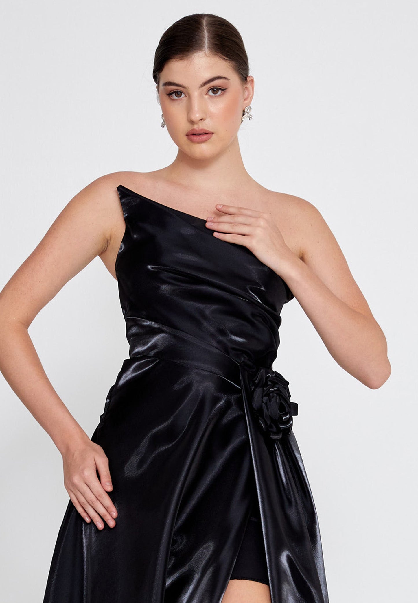 Strapless Maxi Polyester Column Regular Wedding Guest Dress Unit Price: €78