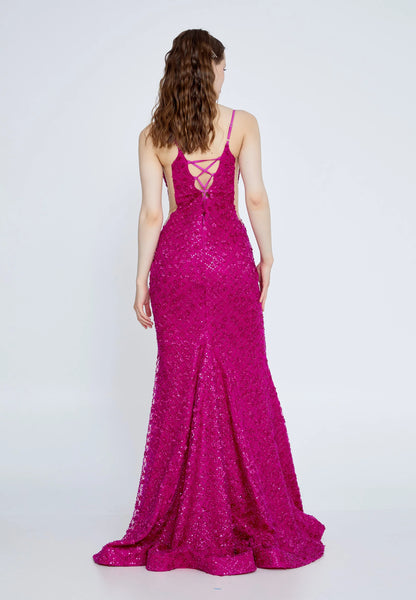 Sleeveless Maxi Tulle Mermaid Regular Wedding Guest Dress Unit Price: €37